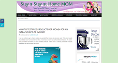 Desktop Screenshot of blog.stay-a-stay-at-home-mom.com
